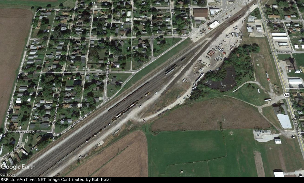 Villa Grove Yard Aerial